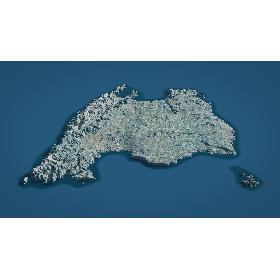Majorca Island Photorealistic 16K model